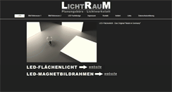 Desktop Screenshot of lichtraum-muenchen.de